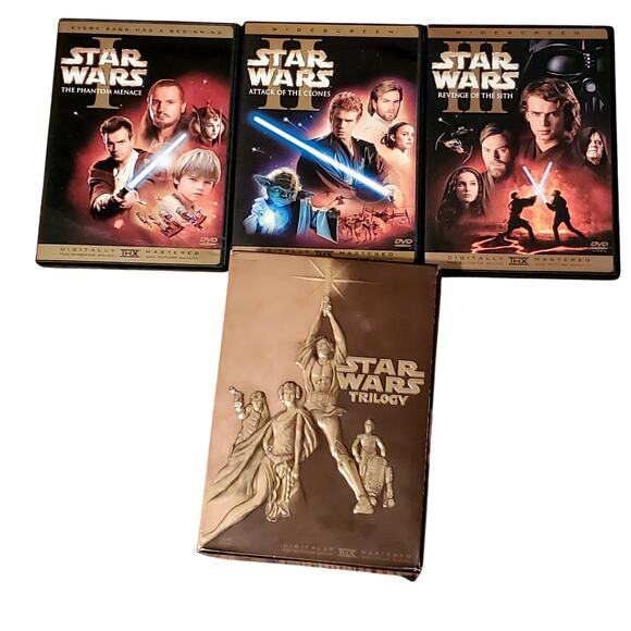 Star Wars Original 2001 DVD 10 Discs - Picture 1 of 6